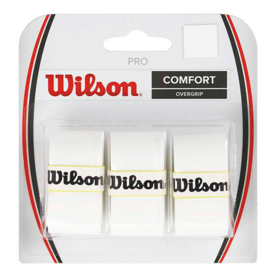 Wilson Pro Comfort Overgrip λευκό 3 τμχ WRZ4014WH