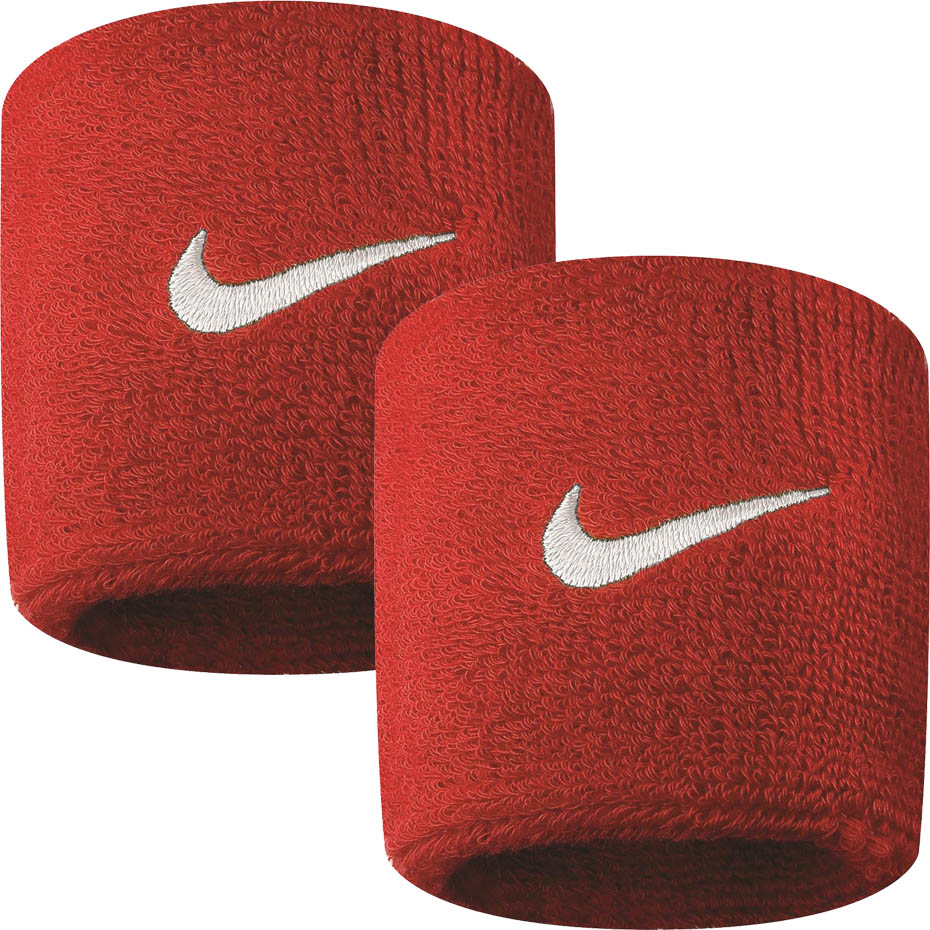 Βραχιόλι Nike Swoosh κόκκινο 2 τμχ NNN04601