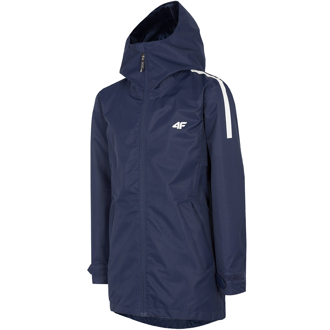 Μπουφάν για κορίτσια 4F, navy blue HJL20 JKUD002 31S