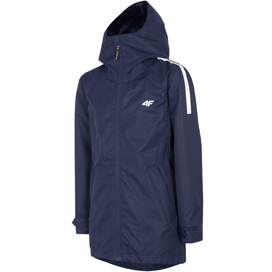Μπουφάν για κορίτσια 4F, navy blue HJL20 JKUD002 31S
