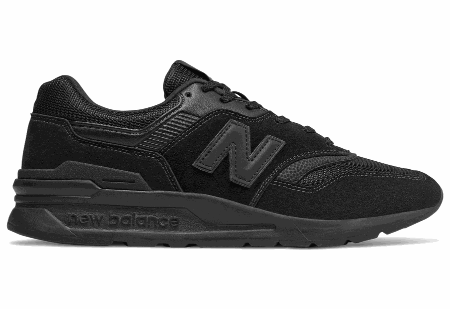 Sneakers ανδρική νέα ισορροπία 997 αθλητικά παπούτσια ρετρό μαύρο (CM997HCI)