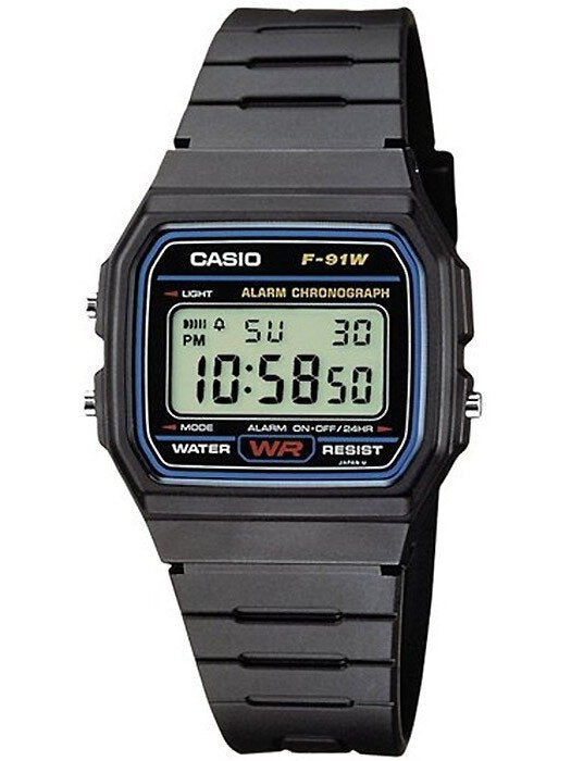 ΑΝΔΡΙΚΟ ΡΟΛΟΙ CASIO F-91W-1YER (zd086a) - CLASSIC + BOX