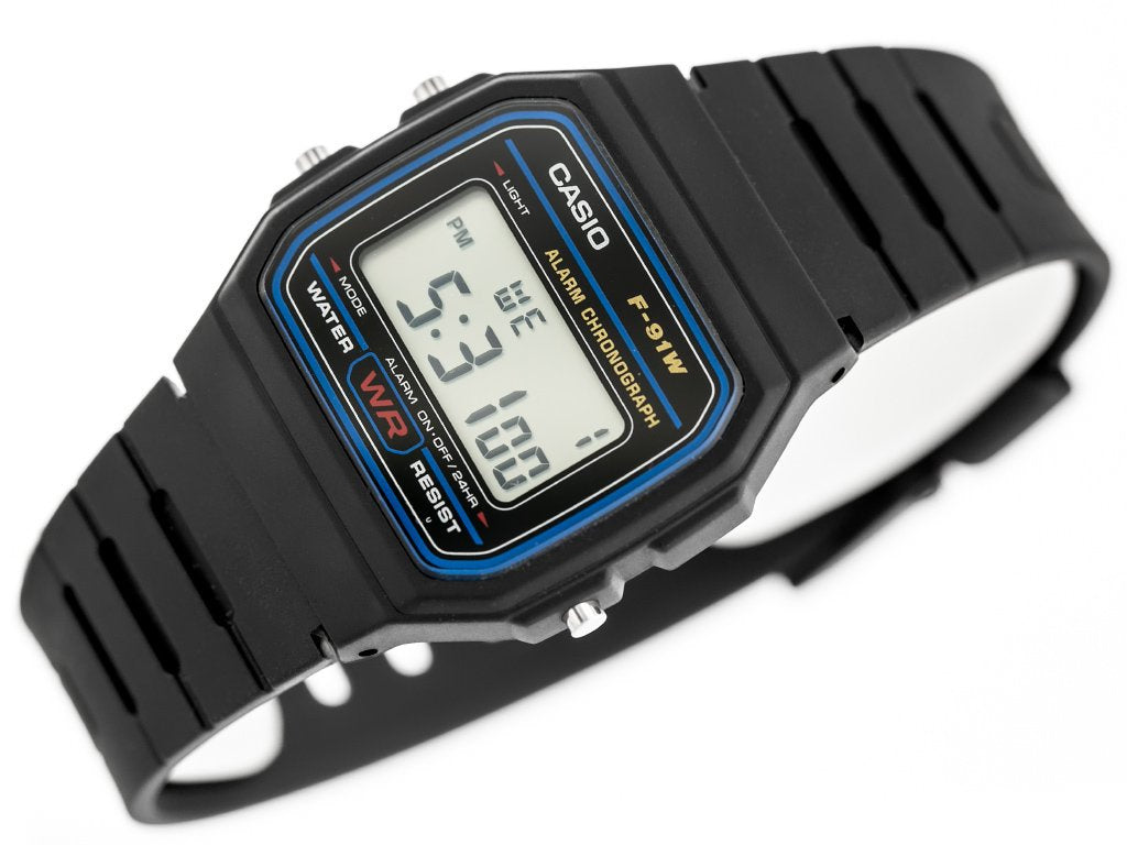 ΑΝΔΡΙΚΟ ΡΟΛΟΙ CASIO F-91W-1YER (zd086a) - CLASSIC + BOX