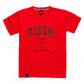 Ανδρικό T-shirt Ozoshi Atsumi κόκκινο TSH O20TS007