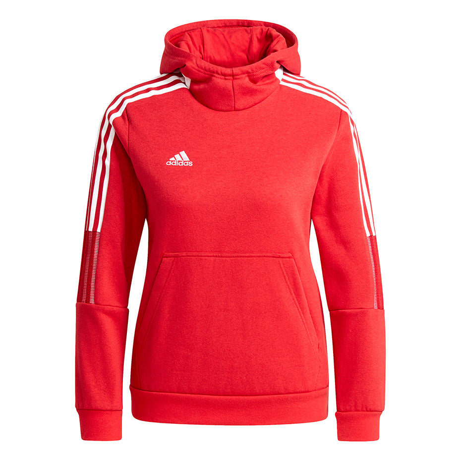 Παιδικό φούτερ adidas Tiro 21 Sweat Hoody κόκκινο GM7338