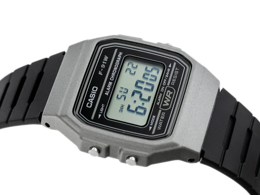 ΑΝΔΡΙΚΟ ΡΟΛΟΙ CASIO F-91WM-1BDF (zd102d) + BOX