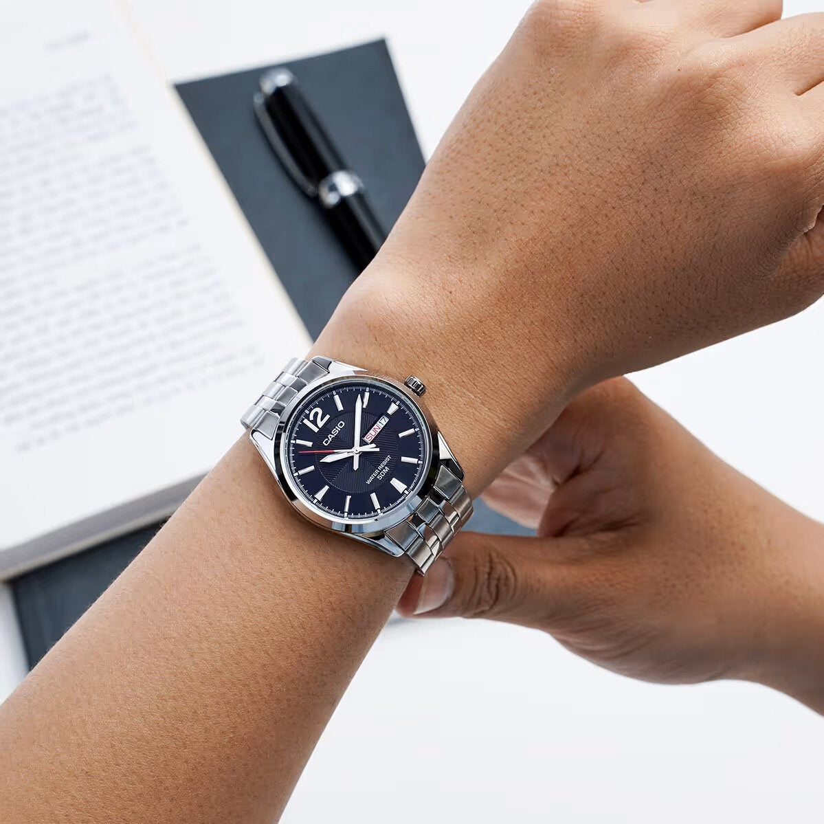 ΑΝΔΡΙΚΟ ΡΟΛΟΙ CASIO MTP-1335D 1AV (zd026a) + BOX