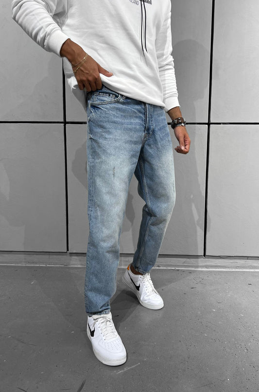 Jean Black Island 15828 Ανοιχτό Μπλε Loose fit