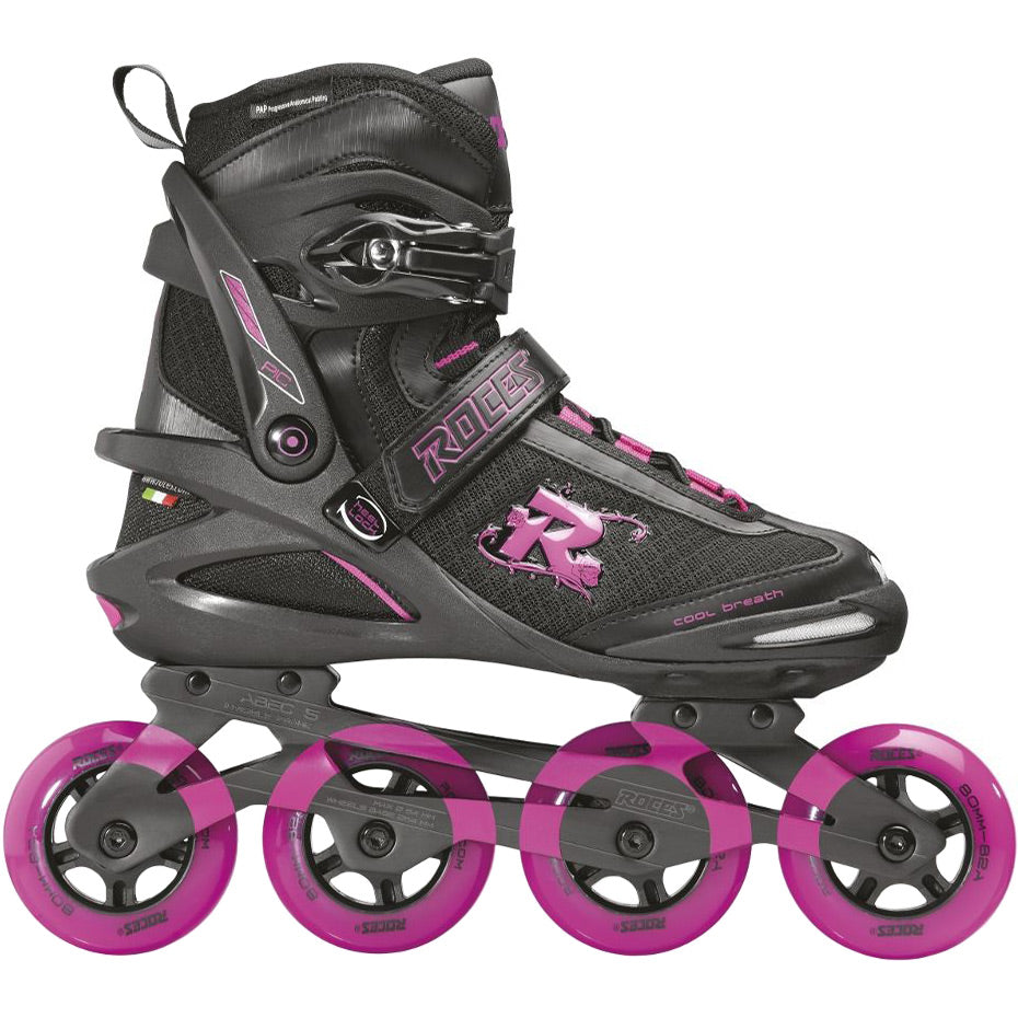 Roces Pic Tif Woman inline πατίνια μαύρα και ροζ 400852 01