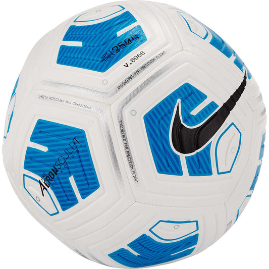 Λευκό και μπλε ποδόσφαιρο Nike Strike Team CU8064 100