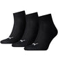 Puma Unisex Quarter Plain 3P κάλτσες μαύρες 906978 32/2710800012