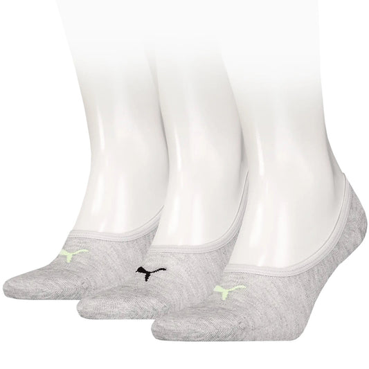 Κάλτσες Puma Footie 3P ανοιχτό γκρι 906930 33
