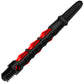Άξονες Harrows Carbon ST Midi 2BA, μαύρο και κόκκινο