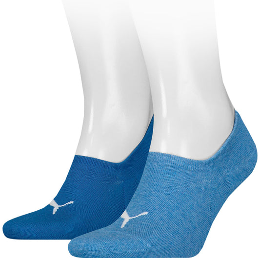Puma Unisex Footie 2P κάλτσες μπλε 907981 14