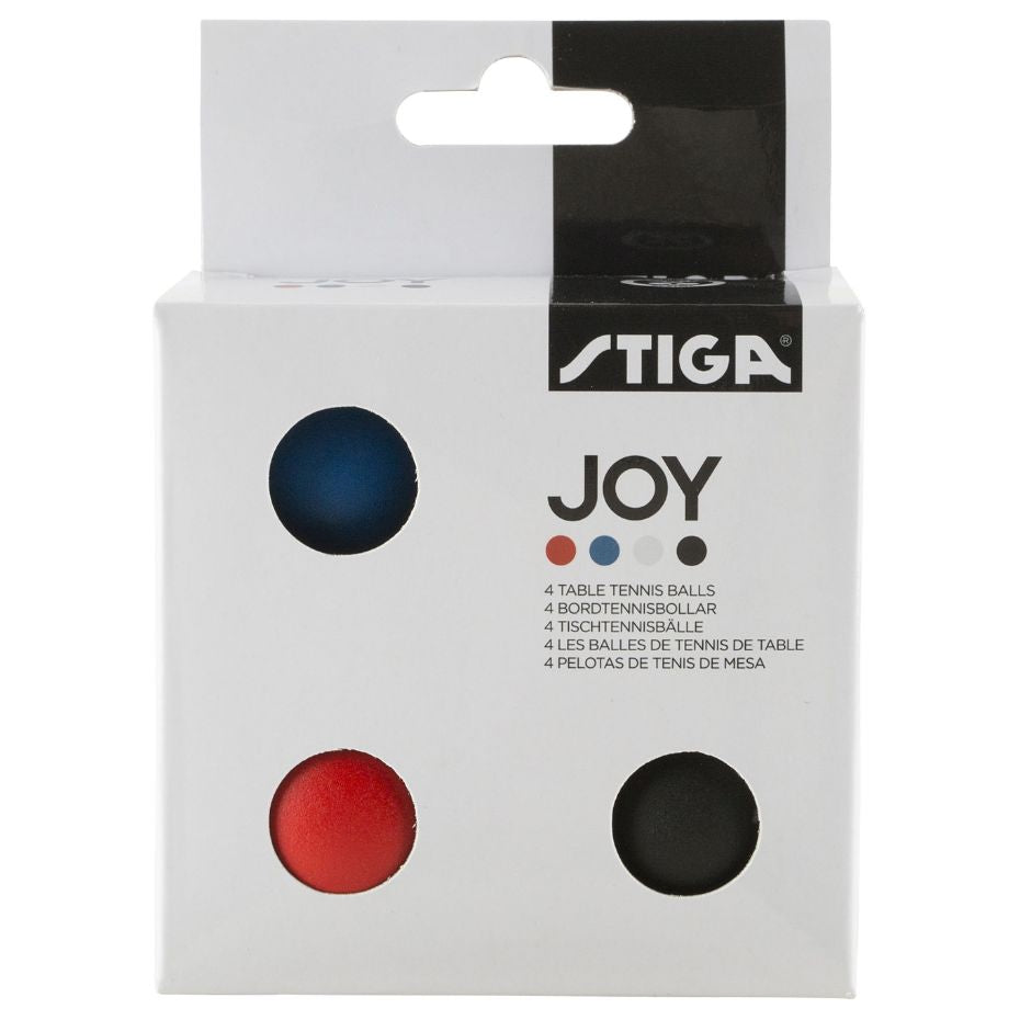 Σετ μπάλα πινγκ πονγκ Stiga Joy 4τμχ Mix