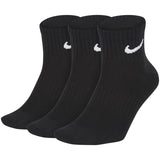 Nike Everyday Lightweight Ankle 3PR κάλτσες μαύρες SX7677 010