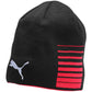 Puma LIGA Reversible Beanie καπάκι μαύρο και κόκκινο 22357 01