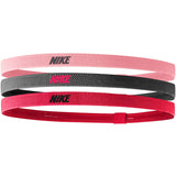 Κορδέλες μαλλιών Nike Elastic 2.0 3 τεμ. ροζ, μωβ, ροζ N1004529658OS