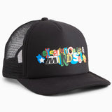 Καπ Πούμα Basketball Trucker Cap 024914-01 μαύρο