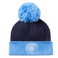 Puma cap Μάντσεστερ Σίτι Pom Pom Beanie 025613-03 μπλε