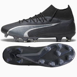 Μαύρα παπούτσια Puma Ultra Pro FG/AG 107422-02