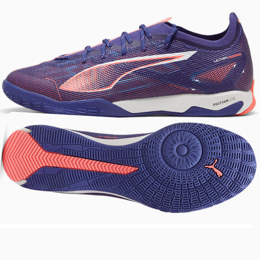 Puma Ultra 5 Pro Court IT 107888-01 μπλε παπούτσια