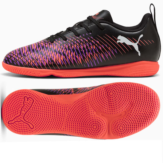 Παπούτσια Puma μέλλον 8 Παίξτε Jr IT 108397-01 μαύρο