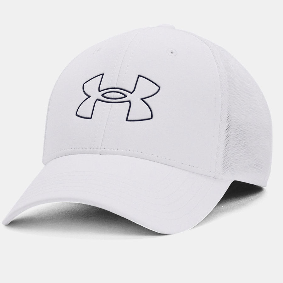 Καπάκι μπέιζμπολ Κάτω από Armour Iso-chill Driver Mesh Adj 1369805 104 λευκά