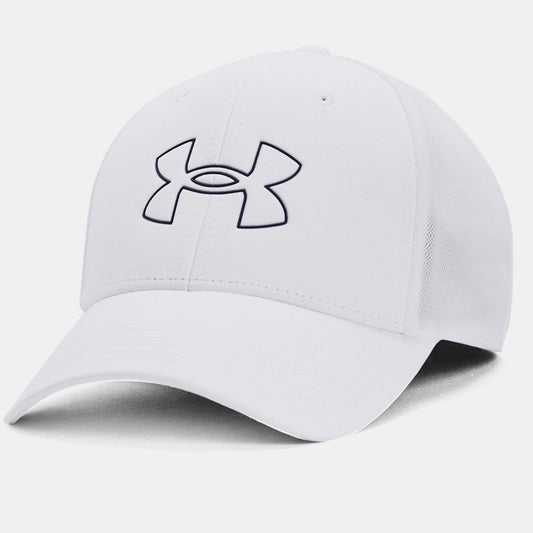 Καπάκι μπέιζμπολ Κάτω από Armour Iso-chill Driver Mesh Adj 1369805 104 λευκά