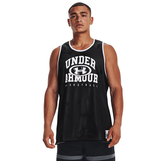 UA Αντιστροφή γραμμής βάσης Jsy 1377310 001 T-shirt μαύρο