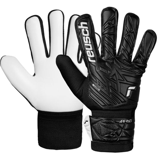 Reusch Gloves Attract Starter Solid Junior 55 72 514 7700 μαύρο