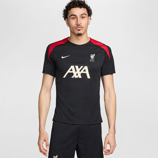 Nike Liverpool FC Strike SS Top FN9838-013 μαύρο
