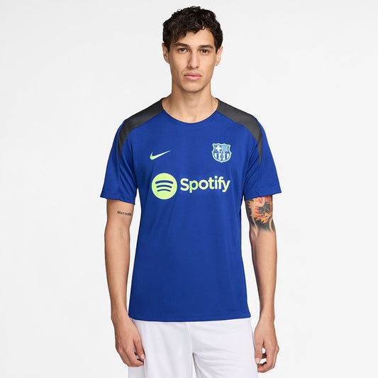 Nike FC Barcelona DF Strike SS Top FQ2609-418 μπλε