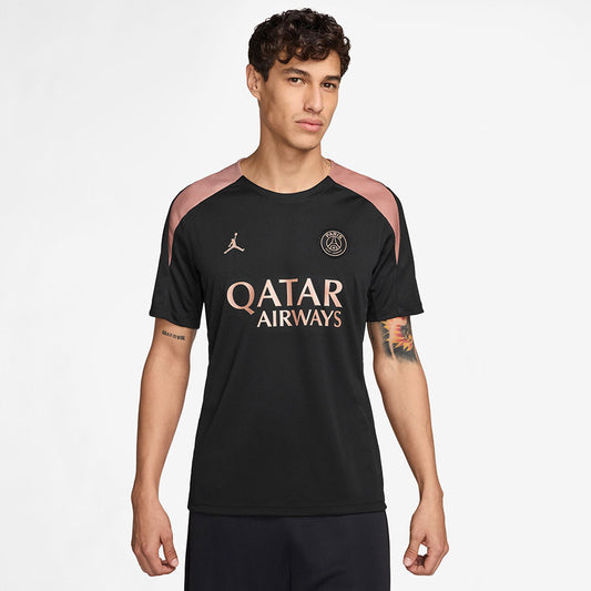Nike PSG πουκάμισο DF Strk SS Top K3R FQ2612-013 μαύρο