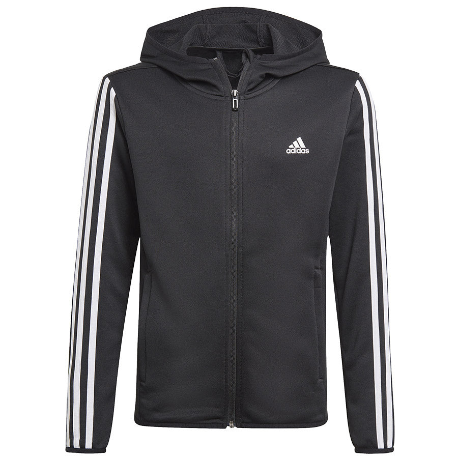 Adidas 3 Stripγες Hoodie GL1500 μαύρο