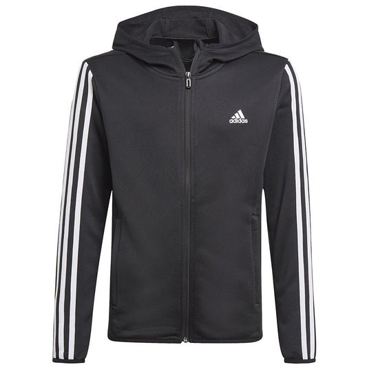Adidas 3 Stripγες Hoodie GL1500 μαύρο