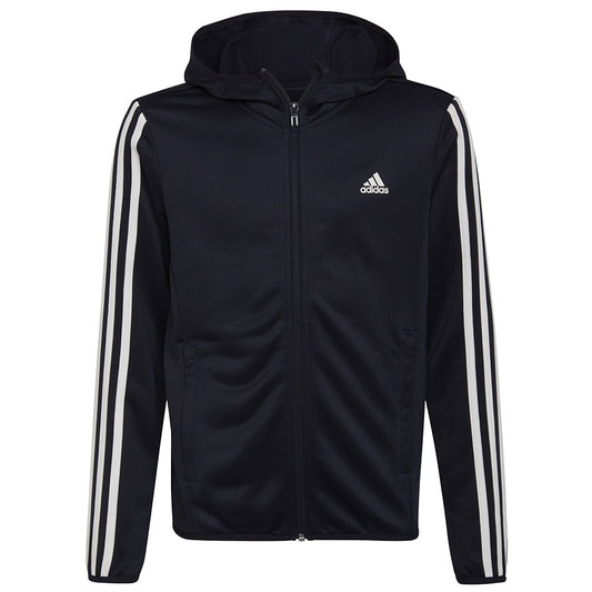 Adidas 3S FZ HD Jr HE9339 μπλούζα ναυτικού