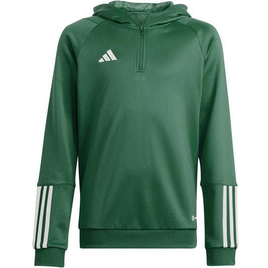 Φούτερ ποδοσφαίρου Adidas TIRO 23 C Hoodie Jr HU1357 πράσινο