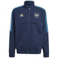 Φούτερ Adidas Arsenal London PRE Jacket HZ9989 ναυτικό