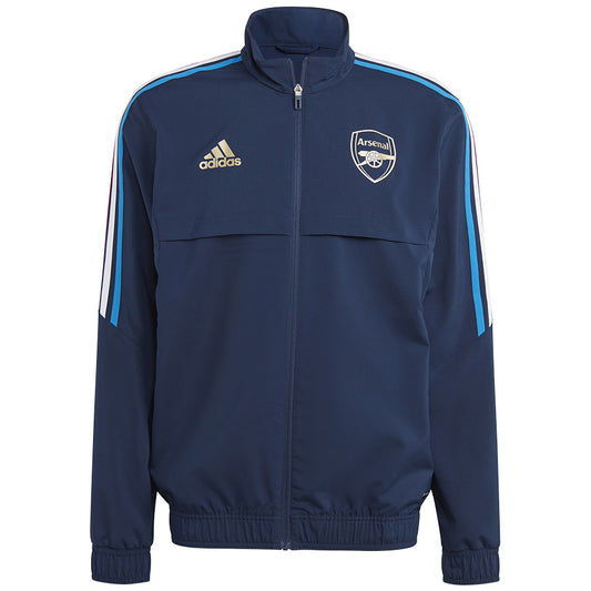 Φούτερ Adidas Arsenal London PRE Jacket HZ9989 ναυτικό