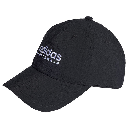 Καπάκι Adidas Dad Cap Seersuc IP6315 μαύρο