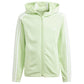 Adidas 3 Stripγες Full-Zip Hoodie κορίτσια IS2632 πράσινο