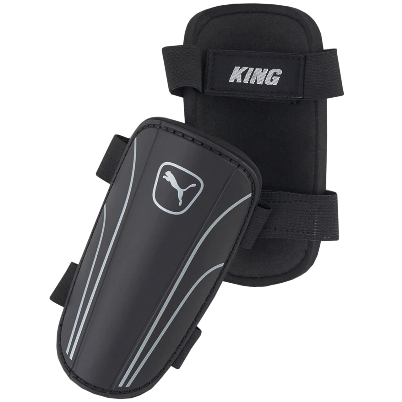 Προστατευτικά ποδοσφαίρου Puma King Strap, μαύρο 30849 02