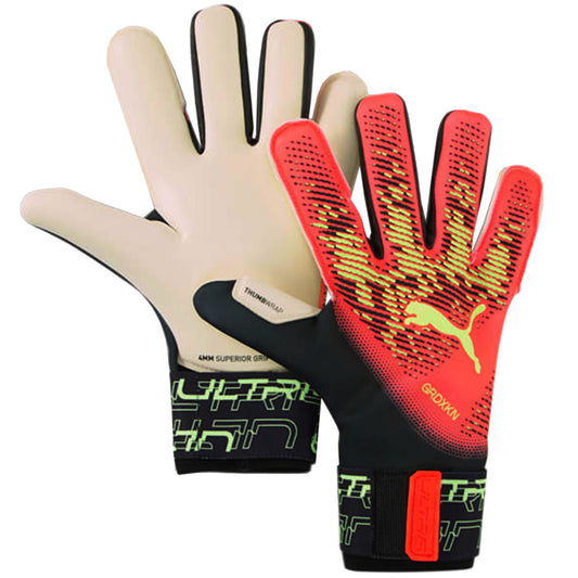 Puma Ultra Grip 1 Υβριδικά γάντια τερματοφύλακα πορτοκαλί-μαύρο 41827 02