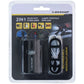 Φωτιστικό ποδηλάτου Dunlop 2 σε 1 Φόρτιση USB με θήκη κράνους 472843