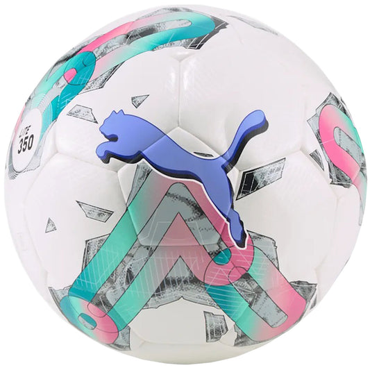 Ποδόσφαιρο Puma Orbita 5 Hybrid Lite 350 λευκό-πράσινο-ροζ 83784 01