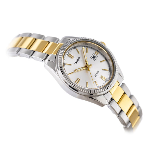 ΓΥΝΑΙΚΕΙΟ ΡΟΛΟΙ CASIO LTP-1302SG-7AV (zd545a) + ΚΟΥΤΙ