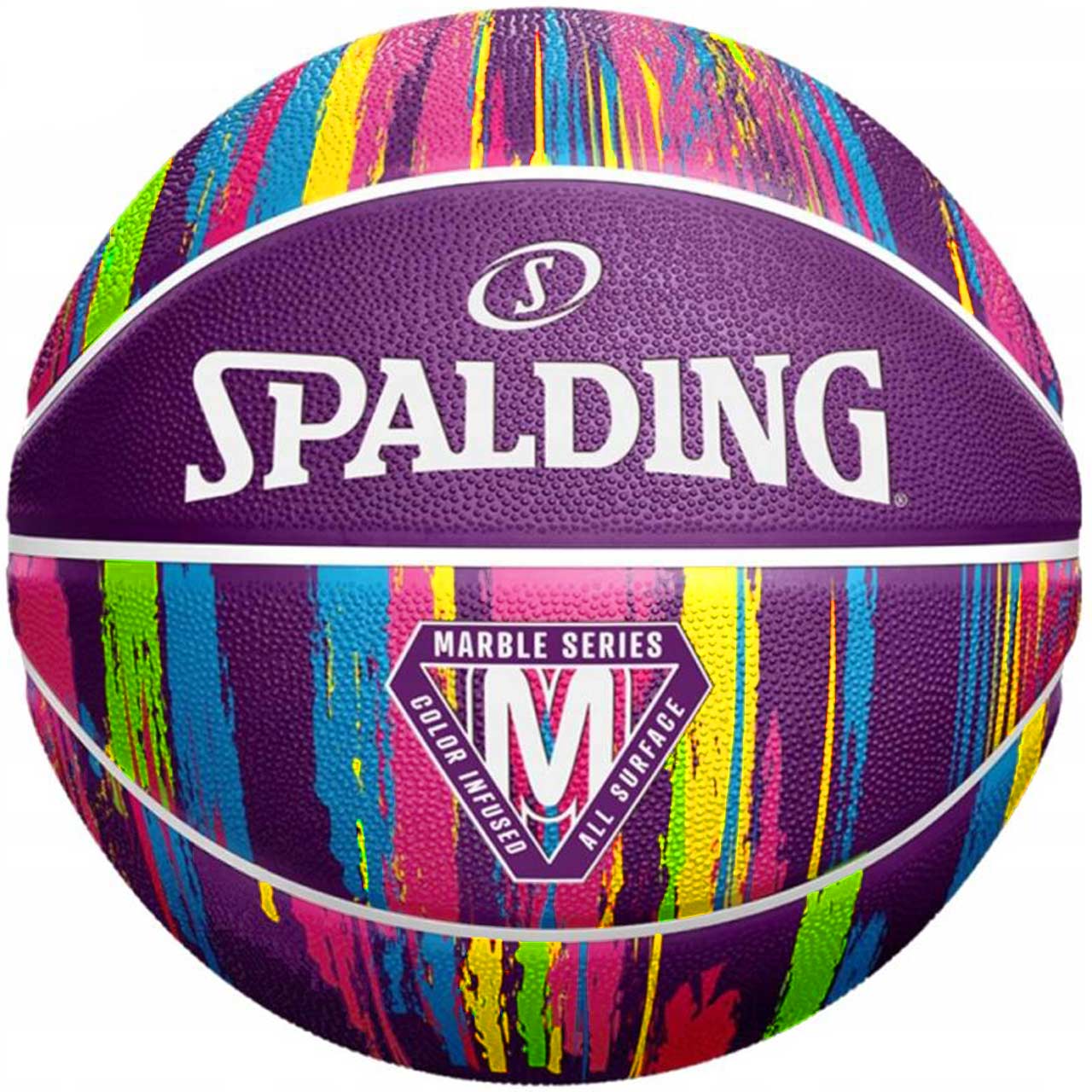 Spalding Marble μπάσκετ μωβ 84403Z