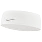 Nike Dri-Fit Swoosh 2.0 headband λευκό N1003447197OS