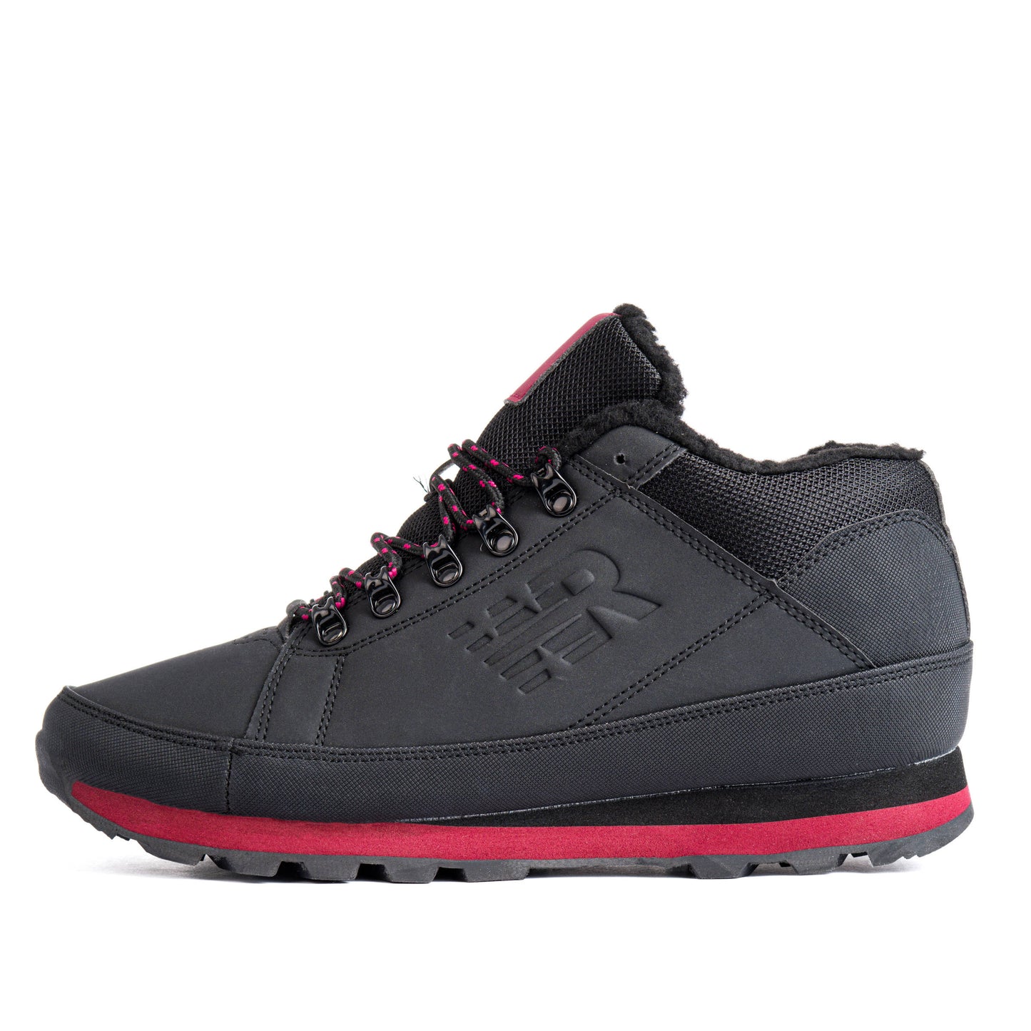Ανδρικά χειμερινά πάνινα παπούτσια WR Winter black (C-H754)